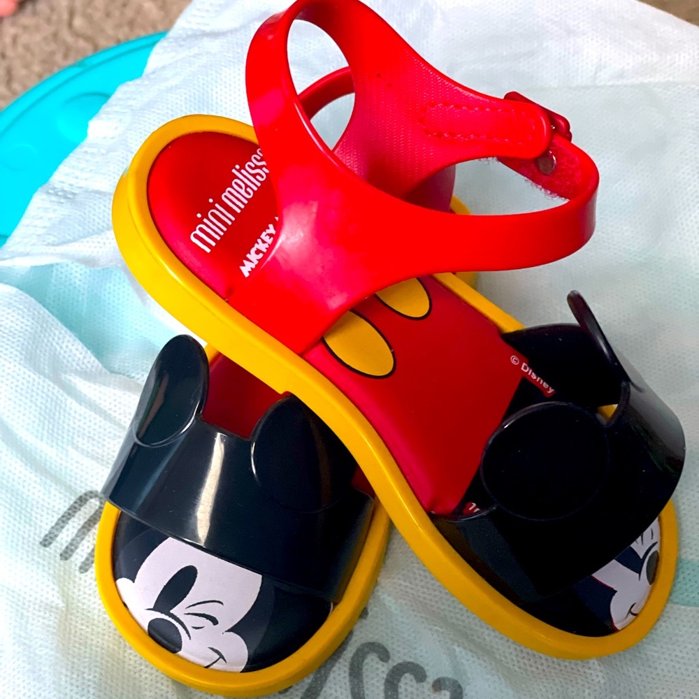 Mini Melissa Beach slide Mickey and Friends